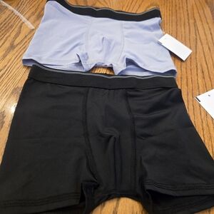 Place Kids Boxer Briefs in Black and Light Grey